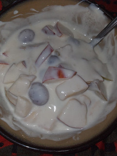 A picture of Mixed fruit dessert.