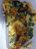 Telur dadar ala diet mayo