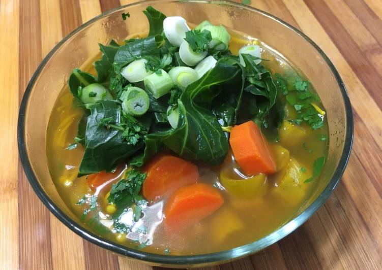 Simple Way to Prepare Ultimate Vegan Dinosaur Soup