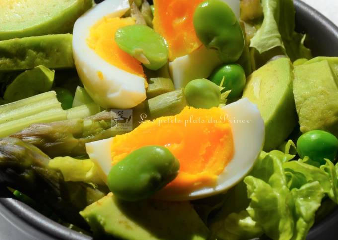 Recette Délicieuse Green salad