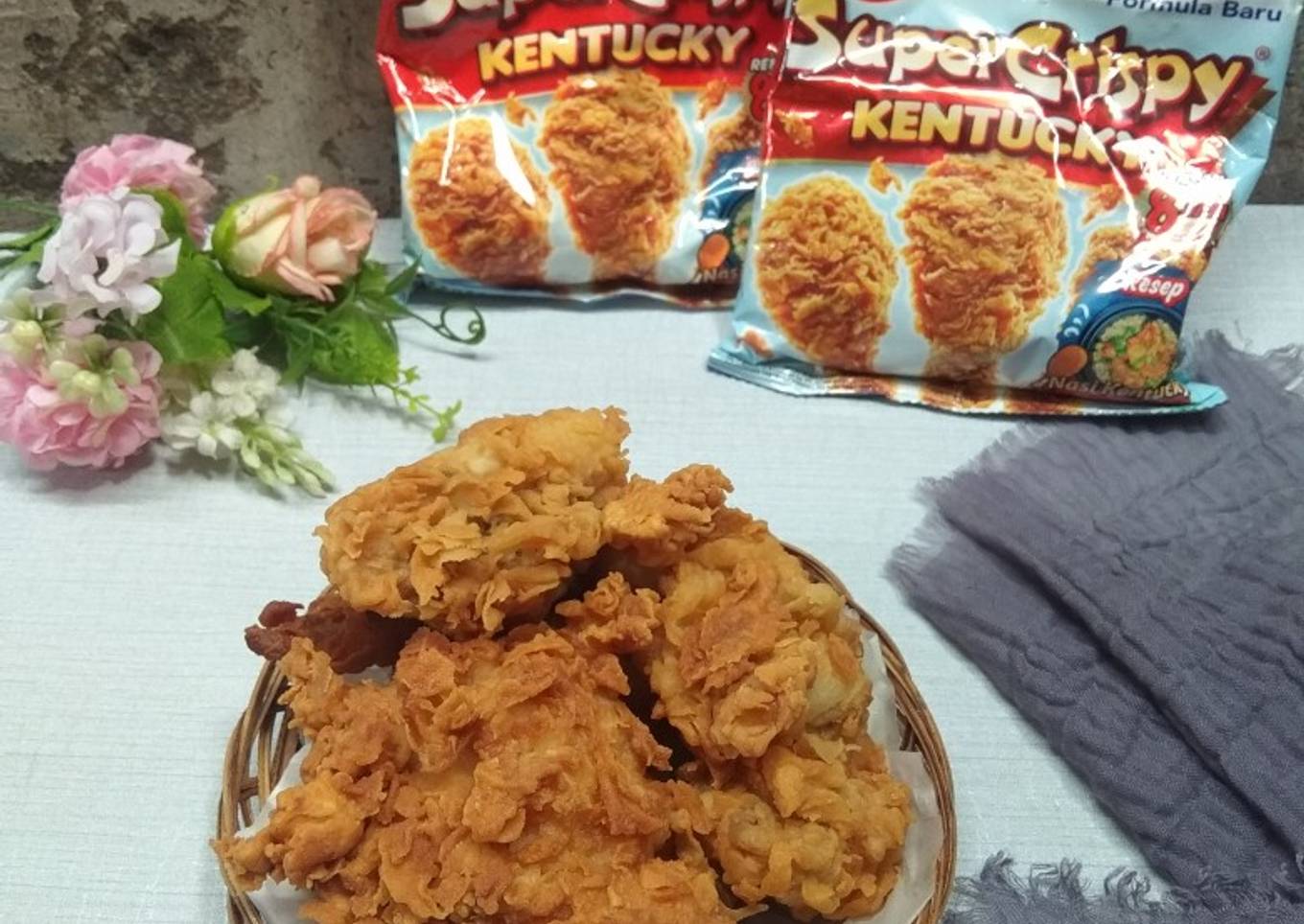 Ayam Goreng tepung super crispy