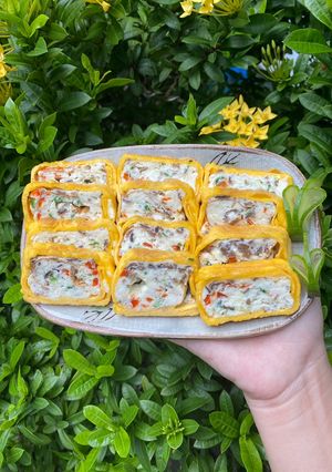 Hình của món Trứng cuộn cho bé.
