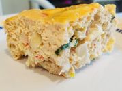 Una foto de souffle de pollo