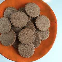 Foto di Biscotti integrali al cacao