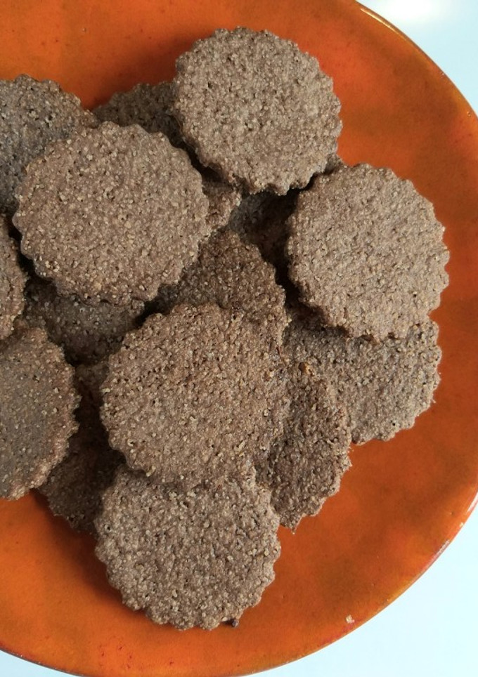 Foto di Biscotti integrali al cacao
