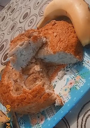 Una foto de Budín de banana