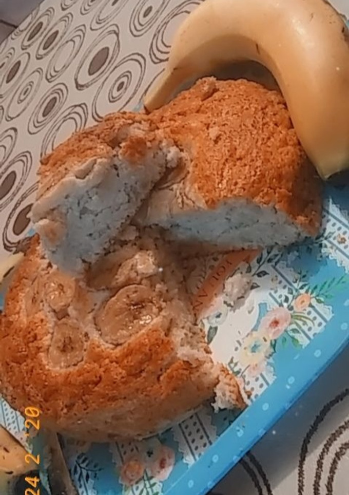 Una foto de Budín de banana