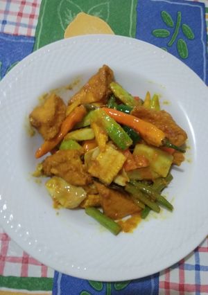 Foto resep Acar kuning sayuran+ tahu