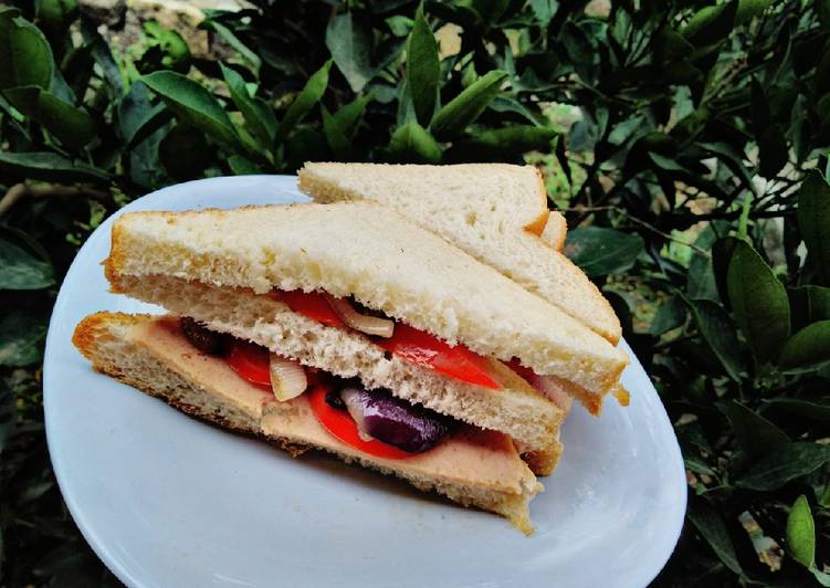 Easiest Way to Make Any-night-of-the-week Chicken brawn sandwich #themechallenge