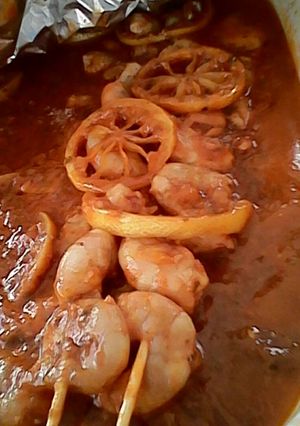 A picture of Tailgating BBQ shrimp.