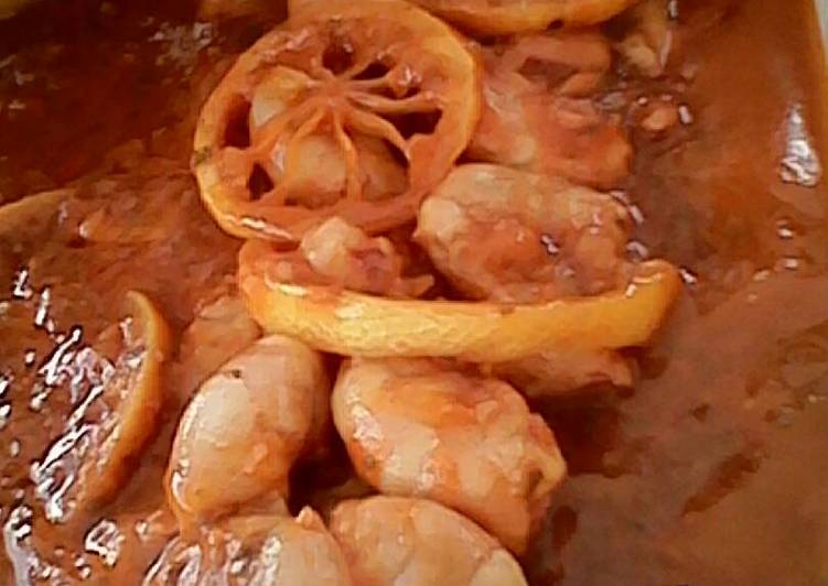 Steps to Prepare Homemade Tailgating BBQ shrimp