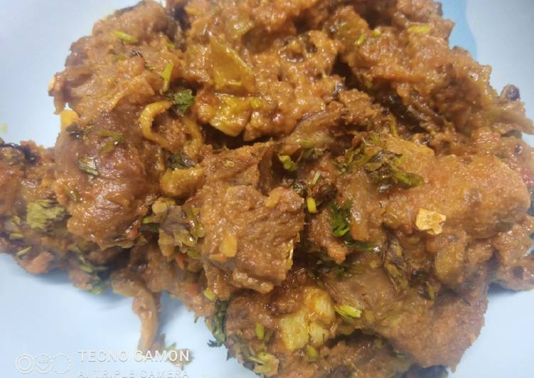 Recipe of Super Quick Homemade Karele gosht