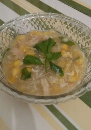 Foto resep Sup ayam jagung