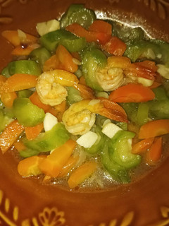 Foto resep Sayur Oyong wortel udang