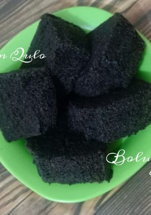 Foto resep Bolu Ketan item Kukus