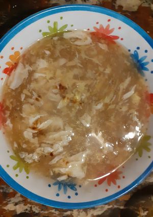 A picture of Chicken soup.