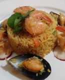 Arroz amarillo a la Isa