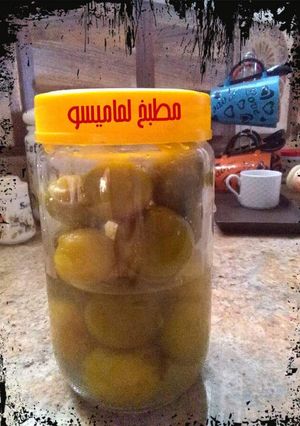 صورة لوصفة 🍋🍋 مخلل الليمون المسلوق 🍋🍋
