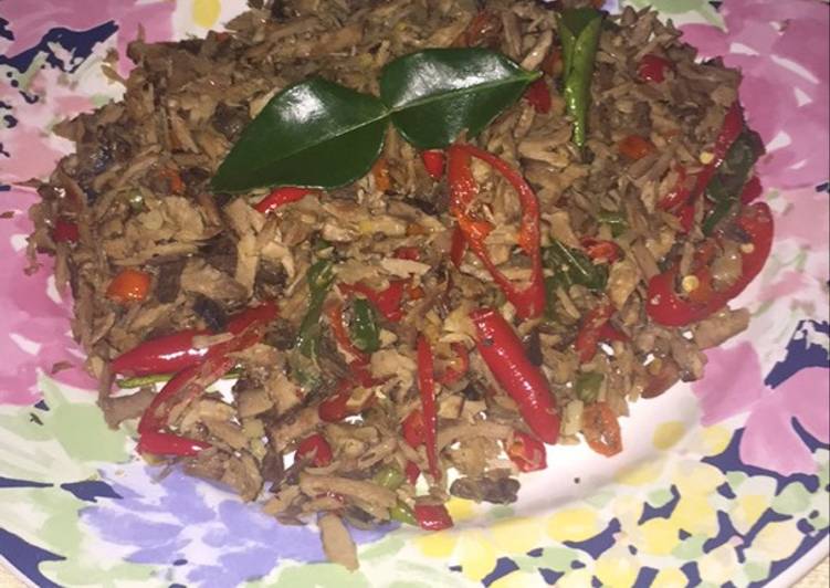 Resep Tongkol suwir pedas oleh Maulida Angraini Cookpad