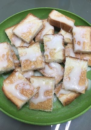 รูปของ “ขนมปังนมน้ำตาล Home made”