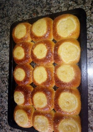 Una foto de Pan de leche