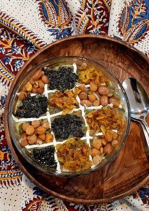 عکسی از دستور آش کلم