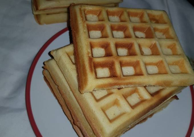 Pancake meets waffles Recipe