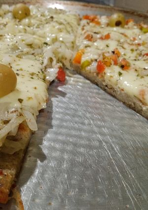 Una foto de Pizza keto 🍕🍕