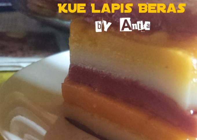 Recipe: Tasty Kue Lapis Beras