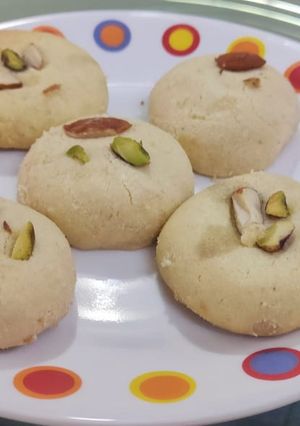 A picture of Nankhatai.