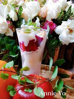 Hình của món Yaourt trái cây ngũ cốc.