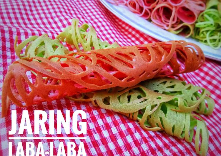 🕷 Resep Kue Jaring Laba-Laba 🕷