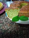 Menta bolo verde