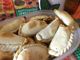 Empanadas de pollo a la barbacoa al horno