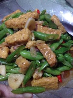 Foto resep Cah buncis Saus Tiram Tempe