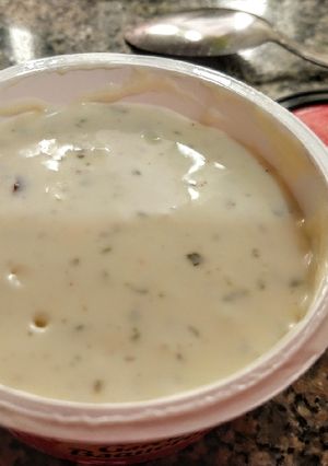Una foto de CREMA De Queso Manchego al Orégano🌶️ Picante...!