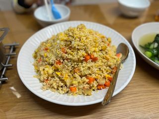 鹹魚雞粒炒飯