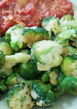 Foto resep Brokoli tepung saus tomat