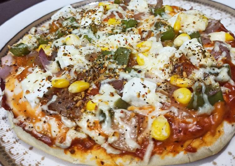 Simple Way to Prepare Speedy Paneer pizza