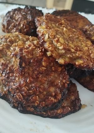 Una foto de Galletas de banana y avena 🍌