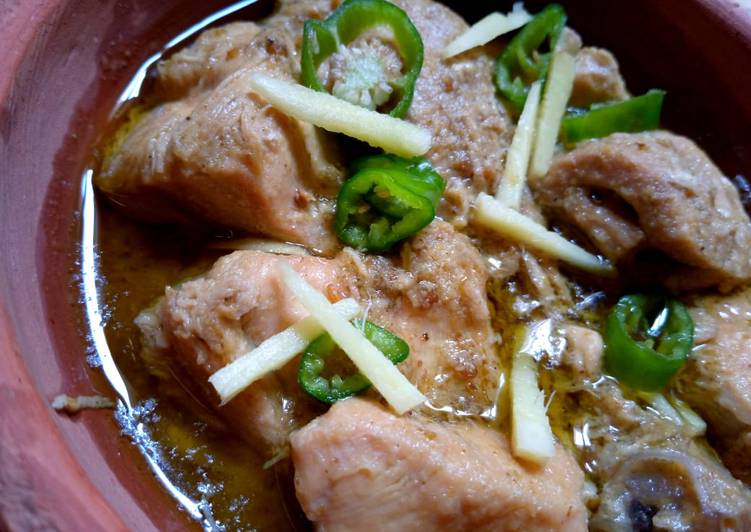 Easy Recipe: Delicious White chicken karhai