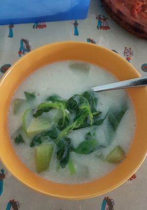 Foto resep Bobor Bayam - Labu siam