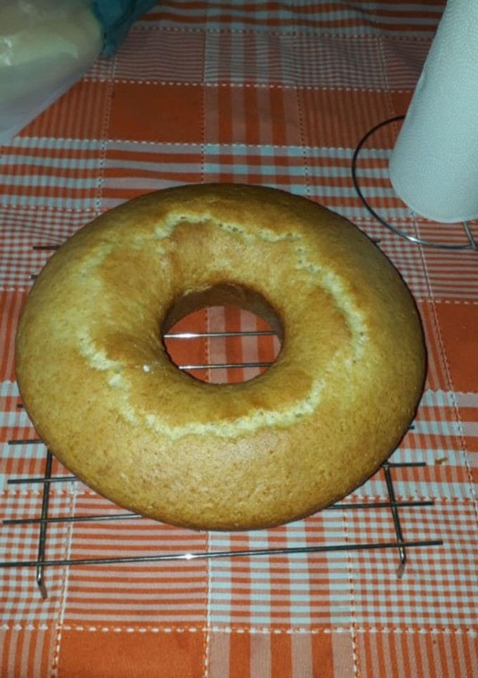 Una foto de Torta fácil con cubierta crocante