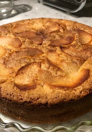 Una foto de Torta de manzanas verdes y canela (Las joyas de la abuela vol. 1)