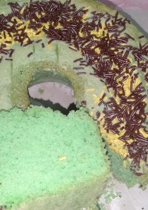 Foto resep Bolu Pandan Santan 3 telu