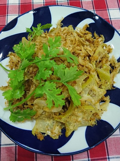 Hình của món Tép khô rang khế.