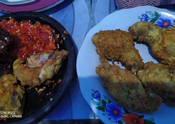 Ayam geprek