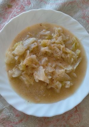 Una foto de Sopa de col o repollo