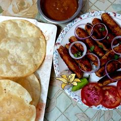 A picture of Seekh kabab.