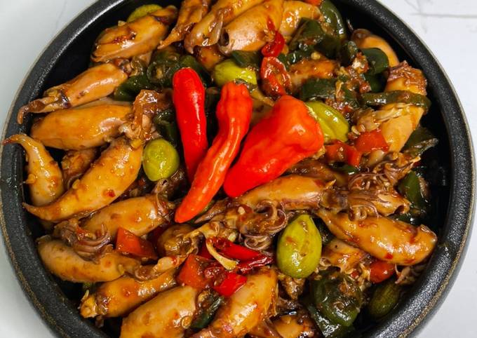 Resep Oseng Cumi Asin Pete Oleh Fandy Wand Cookpad